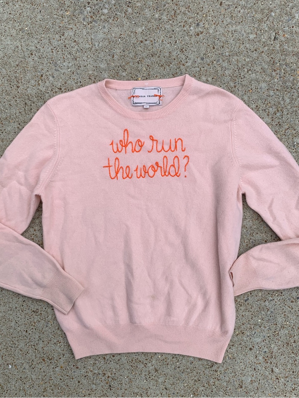 Lingua Franca Cashmere Sweater Medium